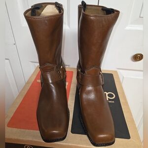Brown Leather Men's Boots